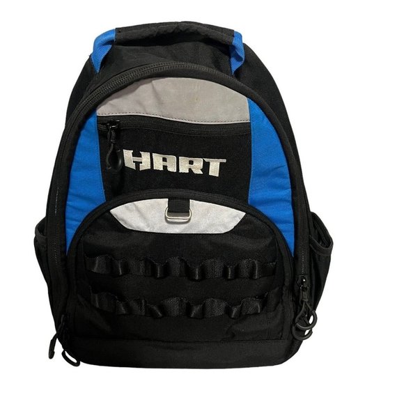 HART Bags Black And Blue Tool Organizer Backpack W 8pocket 22loop